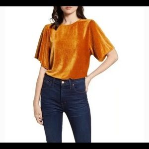 Madewell Velevet Top